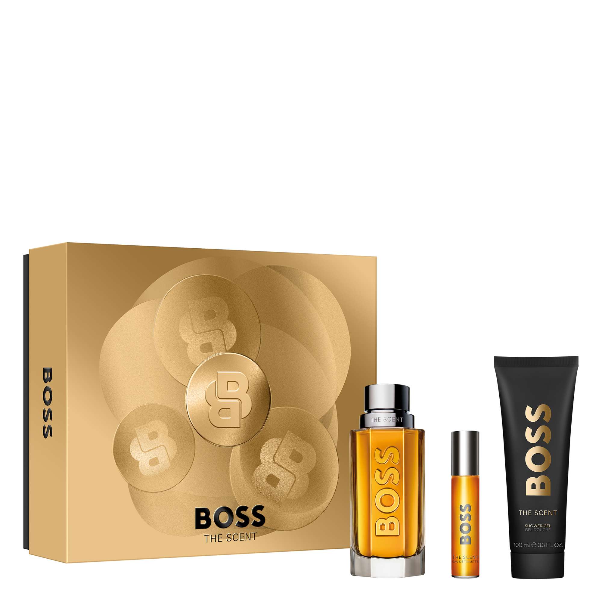Hugo Boss   BOSS The Scent For Him Eau de Toilette 100ml Gift Set in Size 100ml, BrandAlley