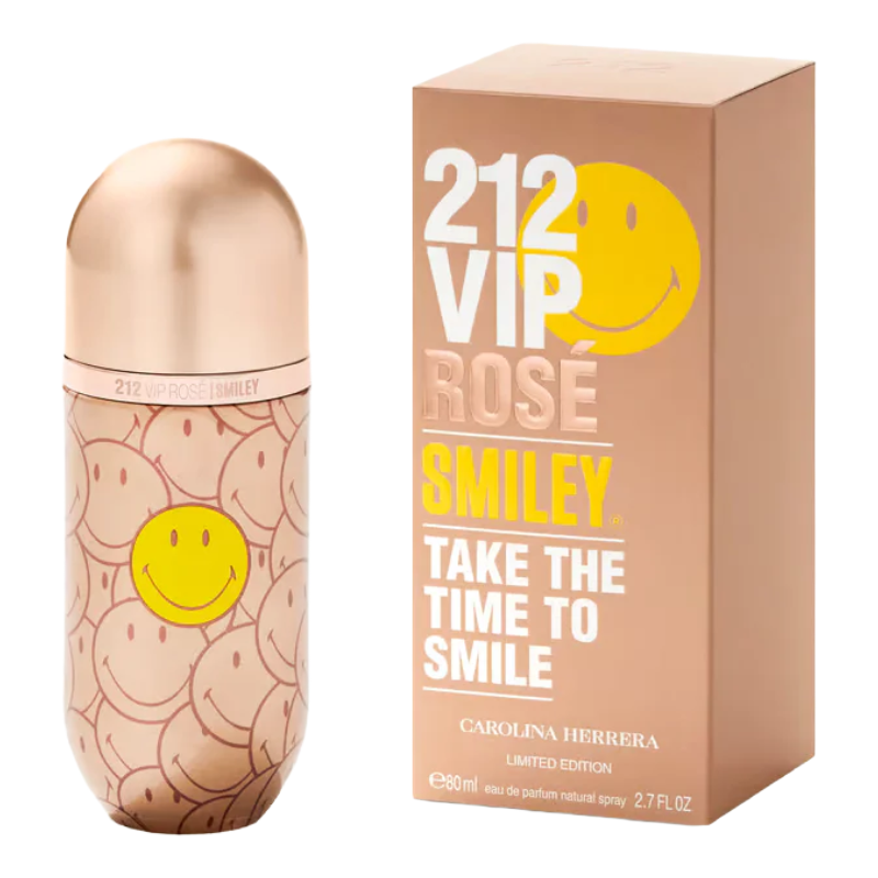Carolina Herrera    Gold 212 Vip Rose Smiley 80Ml Eau De Parfum , BrandAlley