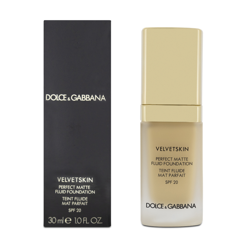Dolce & Gabbana   Velvetskin Foundation 390 Toffee in Size 1, BrandAlley