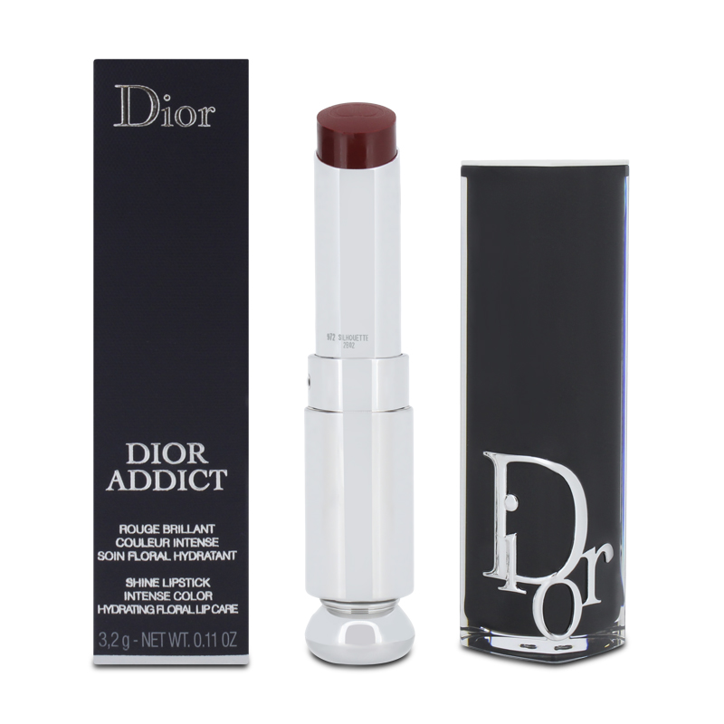 Dior   Addict Rouge Berry Red Lipstick 972 Silhouette , BrandAlley