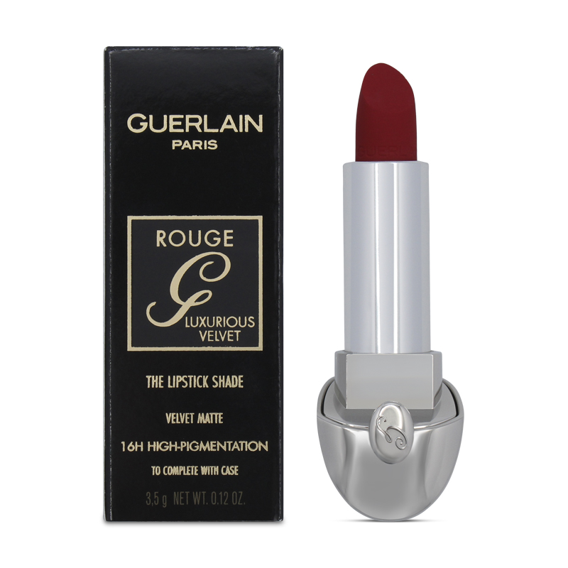 Guerlain    Red Rouge G Luxurious Velvet The Lipstick Shade 880 Ruby , BrandAlley