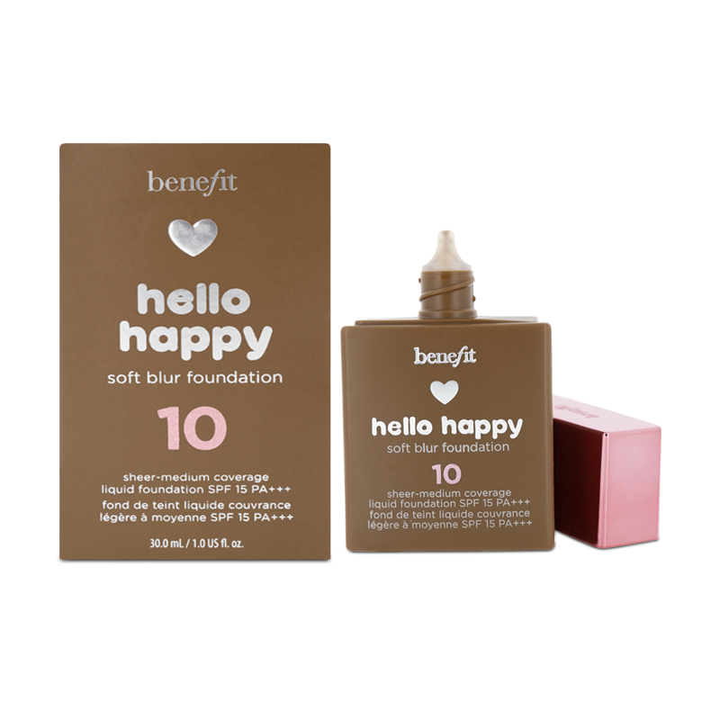 Benefit   Hello Happy Soft Blur Foundation 10 SPF 15 in Size 1, BrandAlley