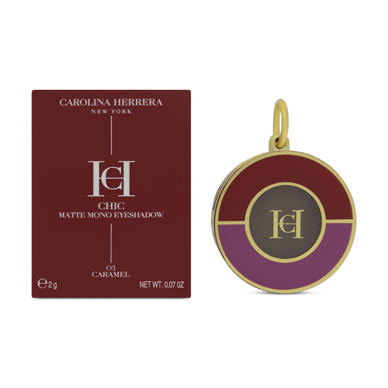 Carolina Herrera    Brown Chic Matte Mono Eyeshadow 03 Caramel , BrandAlley