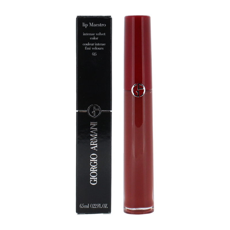 Giorgio Armani   Lip Maestro Liquid Lipstick 415 Redwood , BrandAlley