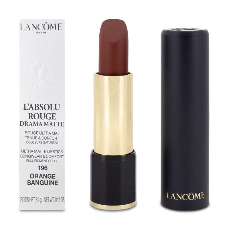 Lancome   L'Absolu Rouge Drama Matte Lipstick 196 Orange Sanguine , BrandAlley
