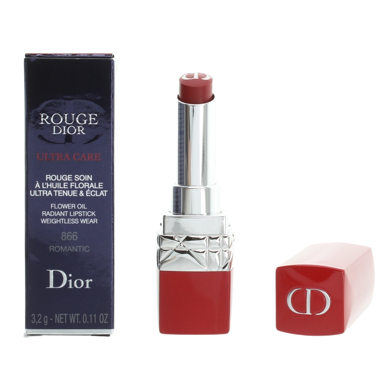Dior   Rouge Ultra Care Red Lipstick 866 Romantic , BrandAlley