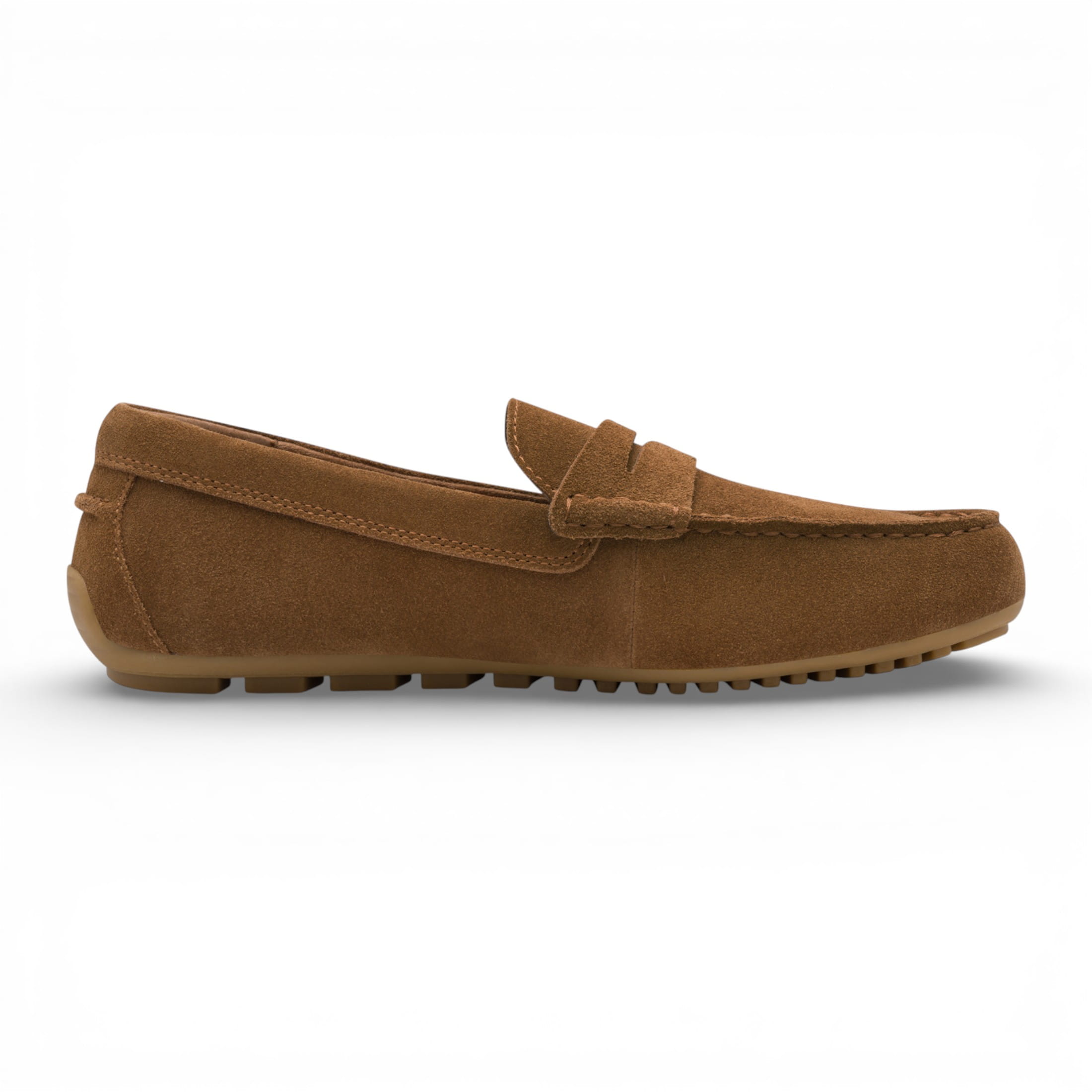 Tamaris Men's   Brown  Suede Moccasin Loafers Casual Shoes in Size 43, BrandAlley