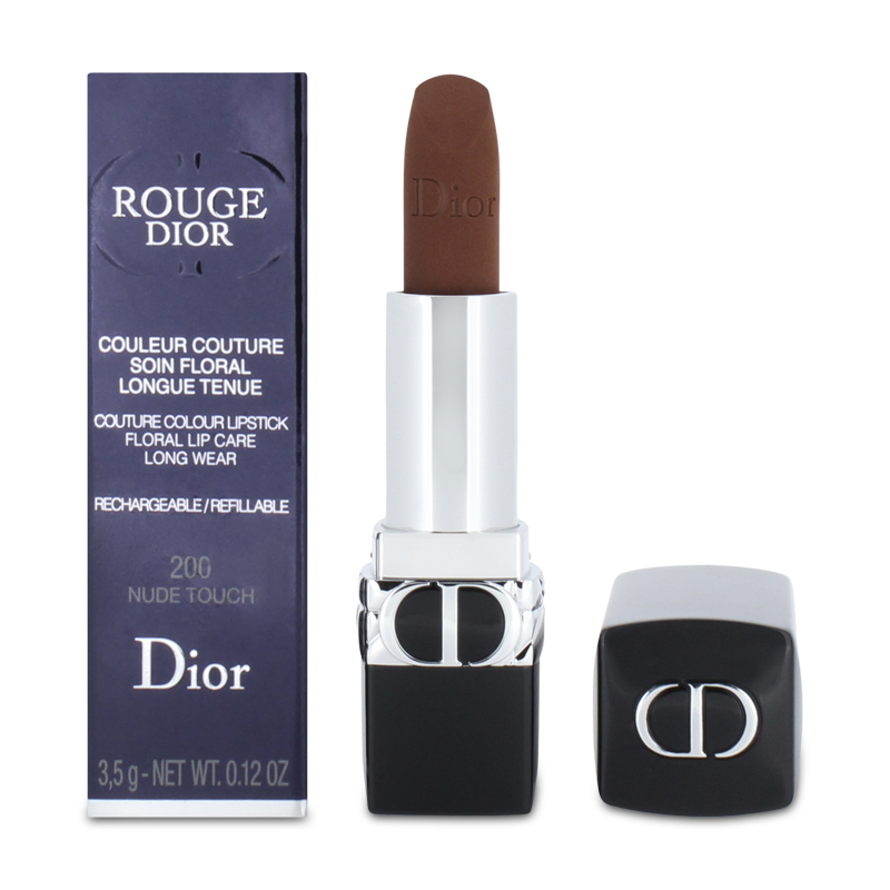 Dior    Red Rouge Lipstick 200 Nude Touch Velvet , BrandAlley