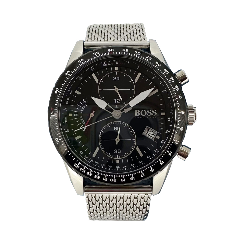 Hugo Boss Men's  Pilot Edition Watch Chronograph 1513886 , BrandAlley