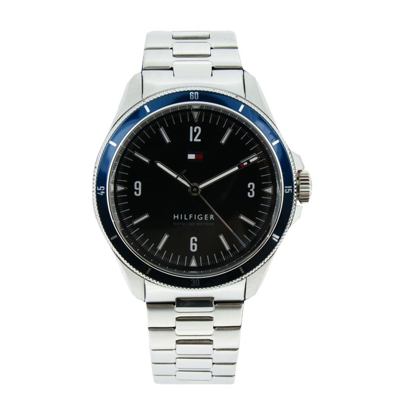 Tommy Hilfiger Men's   Silver Watch Maverick 1791901 , BrandAlley