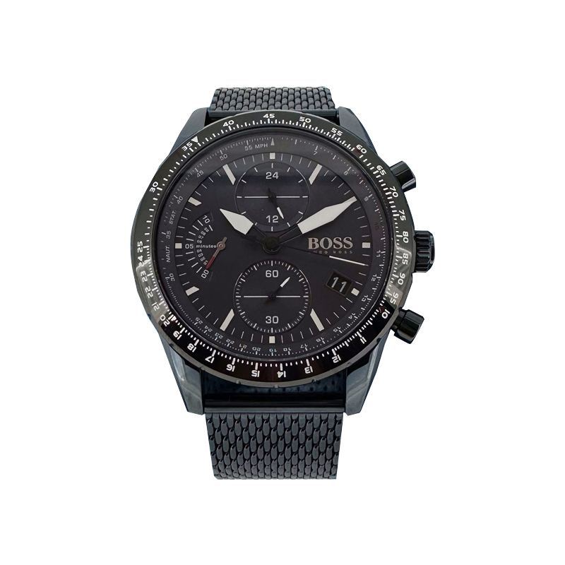 Hugo Boss Men's   Watch Chronograph Blue Pilot Edition 1513887 , BrandAlley
