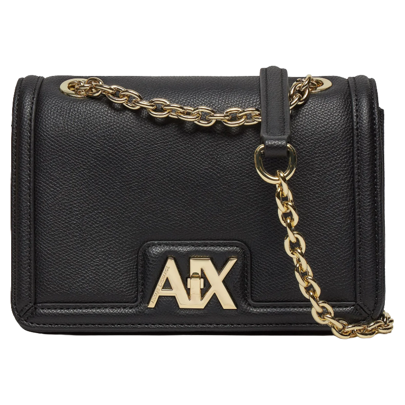 Armani Exchange Women's   Black Crossbody Handbag Messenger Bag Small 4R731 , BrandAlley