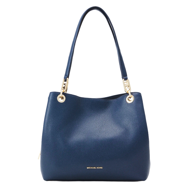 Michael Kors Kensington Navy Shoulder Tote Bag