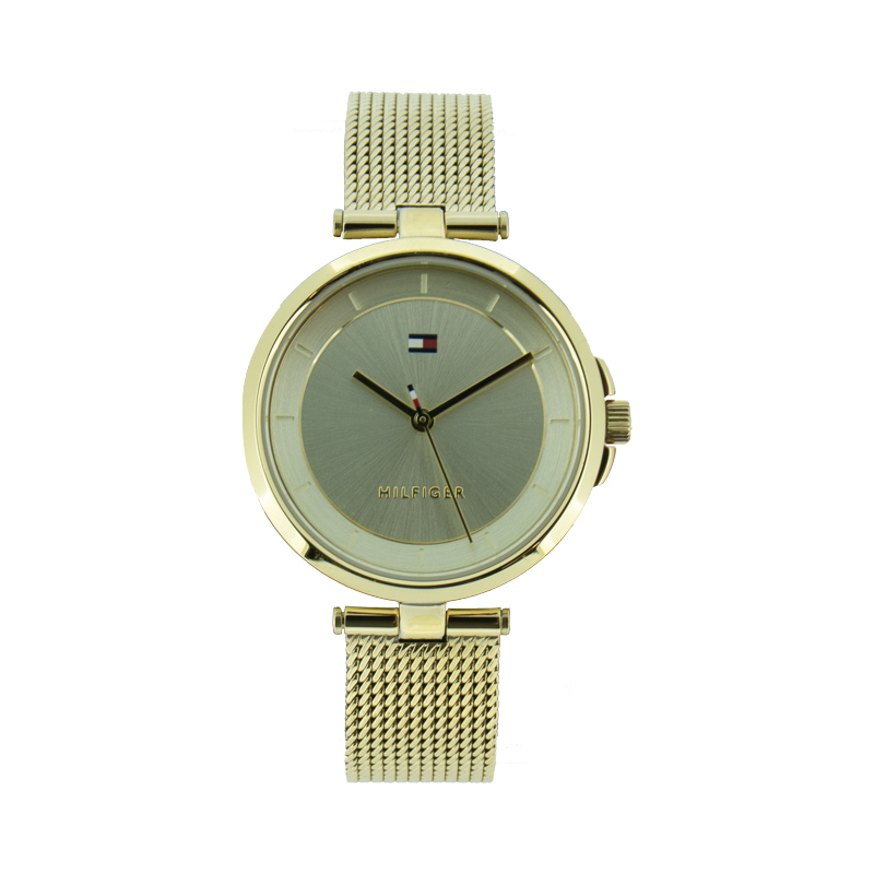 Tommy Hilfiger Women's   Gold Watch Mesh Strap 1782362 , BrandAlley