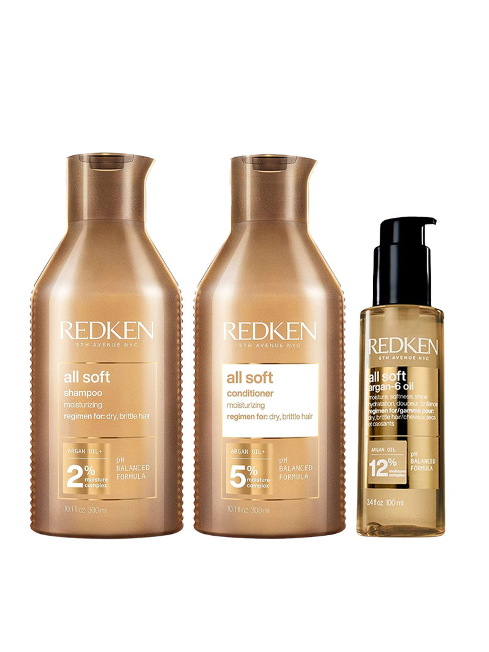 REDKEN    Transparent All Soft Shampoo & Conditioner Set , BrandAlley