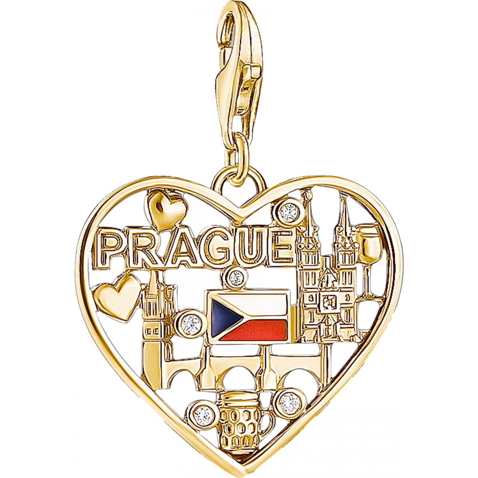 Thomas Sabo Women's  IC12365-565-7 Ladies Charm , BrandAlley