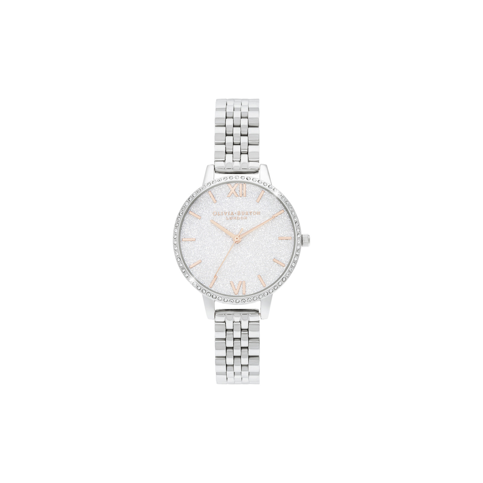 Olivia Burton Women's  OB16GD68 Ladies Glitter Dial Lucky Bee Watch , BrandAlley