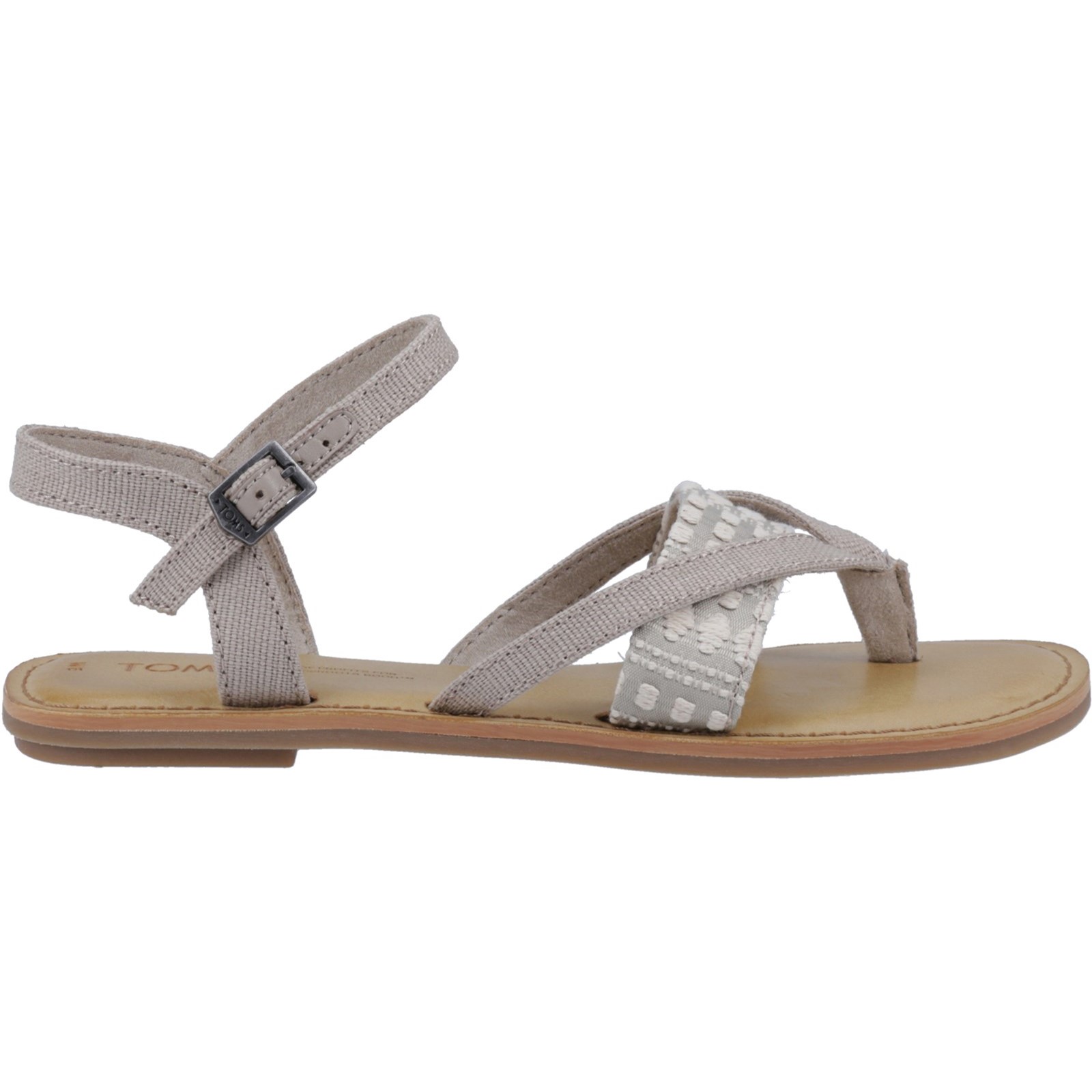 Toms Women's  Grey Lexie Sandal in Size 7, BrandAlley