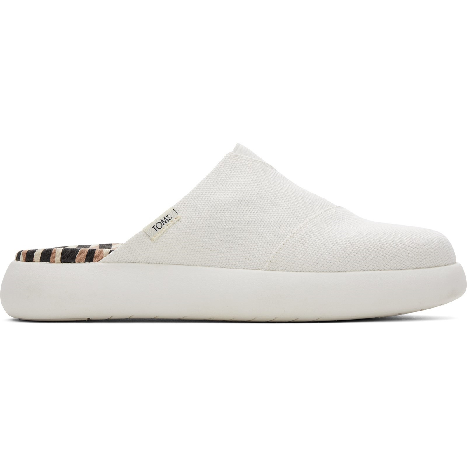 Toms Women's  White Alpargata Mallow Mule in Size 5, BrandAlley