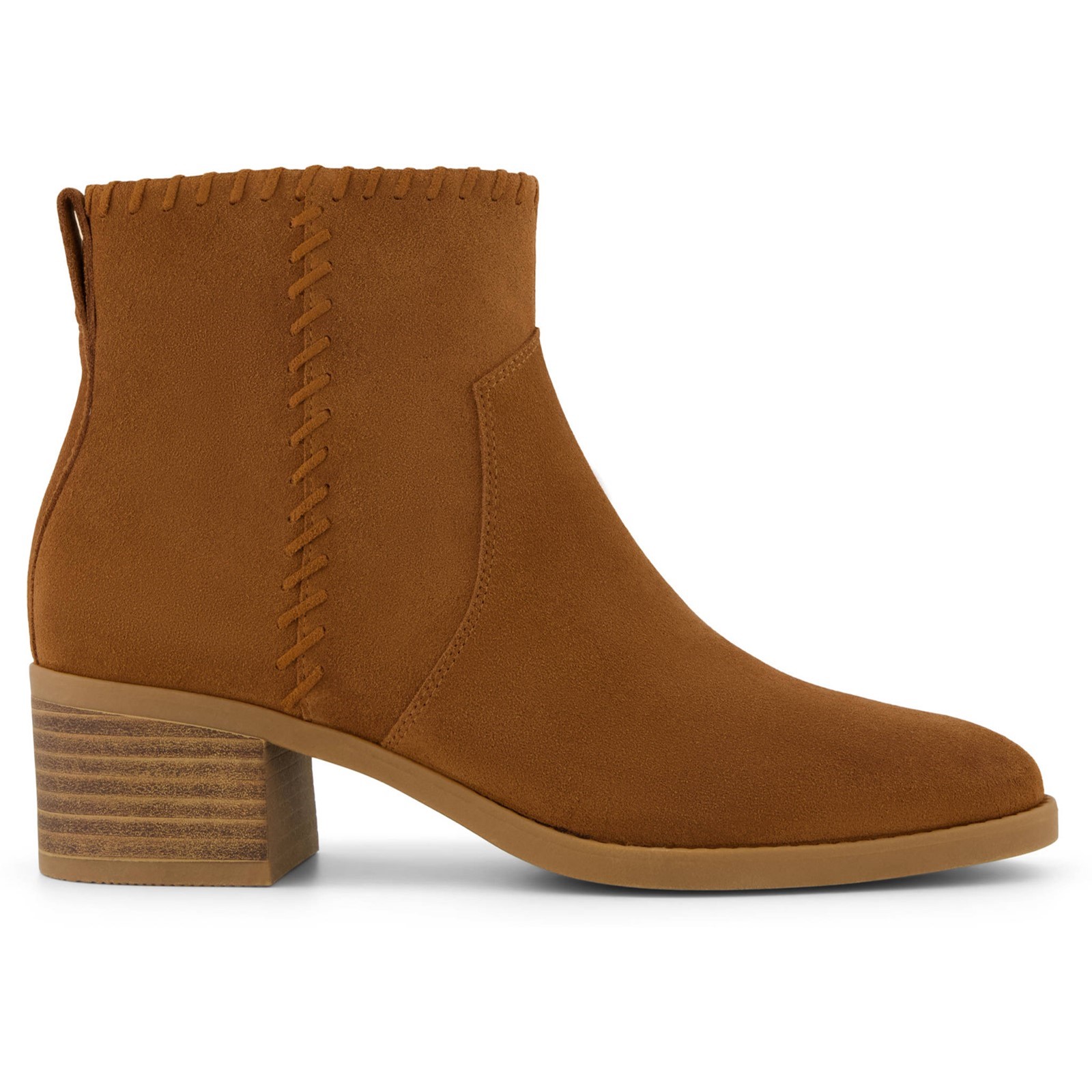 Toms Women's  Brown Delilah Heeled Boot in Size 4, BrandAlley
