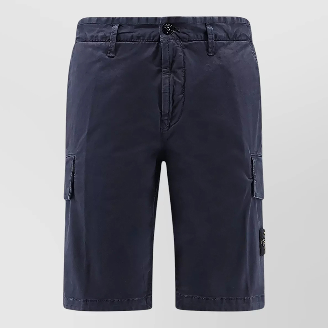 Stone Island Men's   Navy Cotton Cargo Shorts in Size 30, BrandAlley