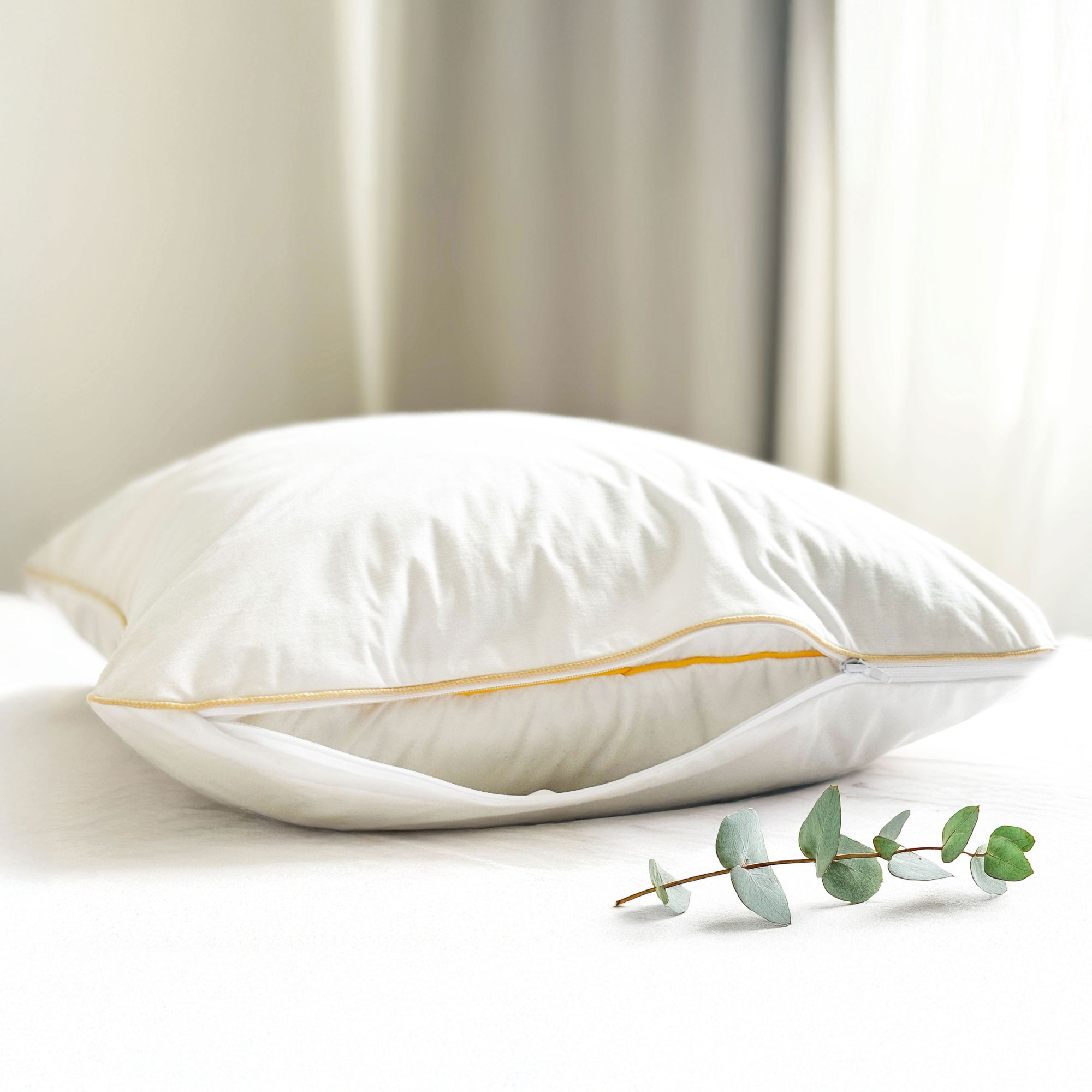 Brightr Sleep   Brightr® Premium Waterproof Tencel Pillow Protector in Size 50x70cm, BrandAlley