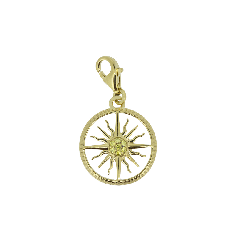 Thomas Sabo Women's  Sun Charm Pendant 1765-414-4 , BrandAlley