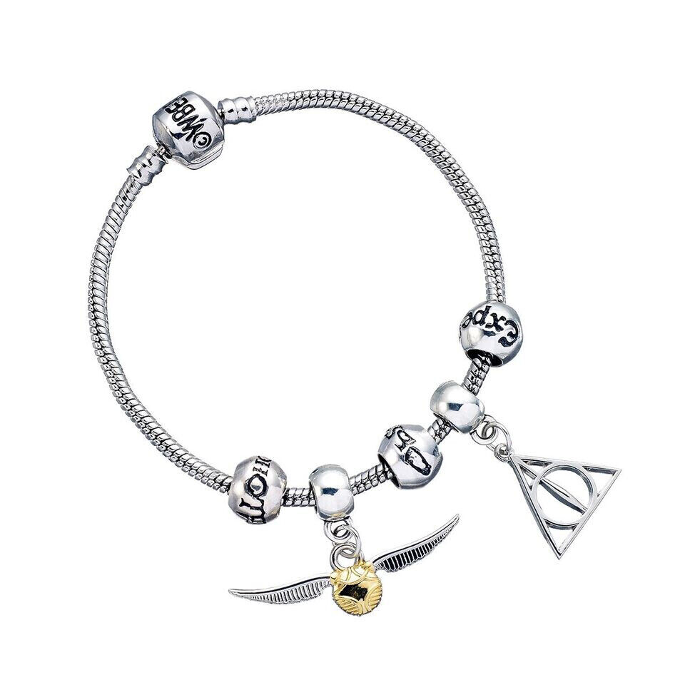 Harry Potter Women's   Silver Plated Bracelet With Charms By The Carat Shop , BrandAlley