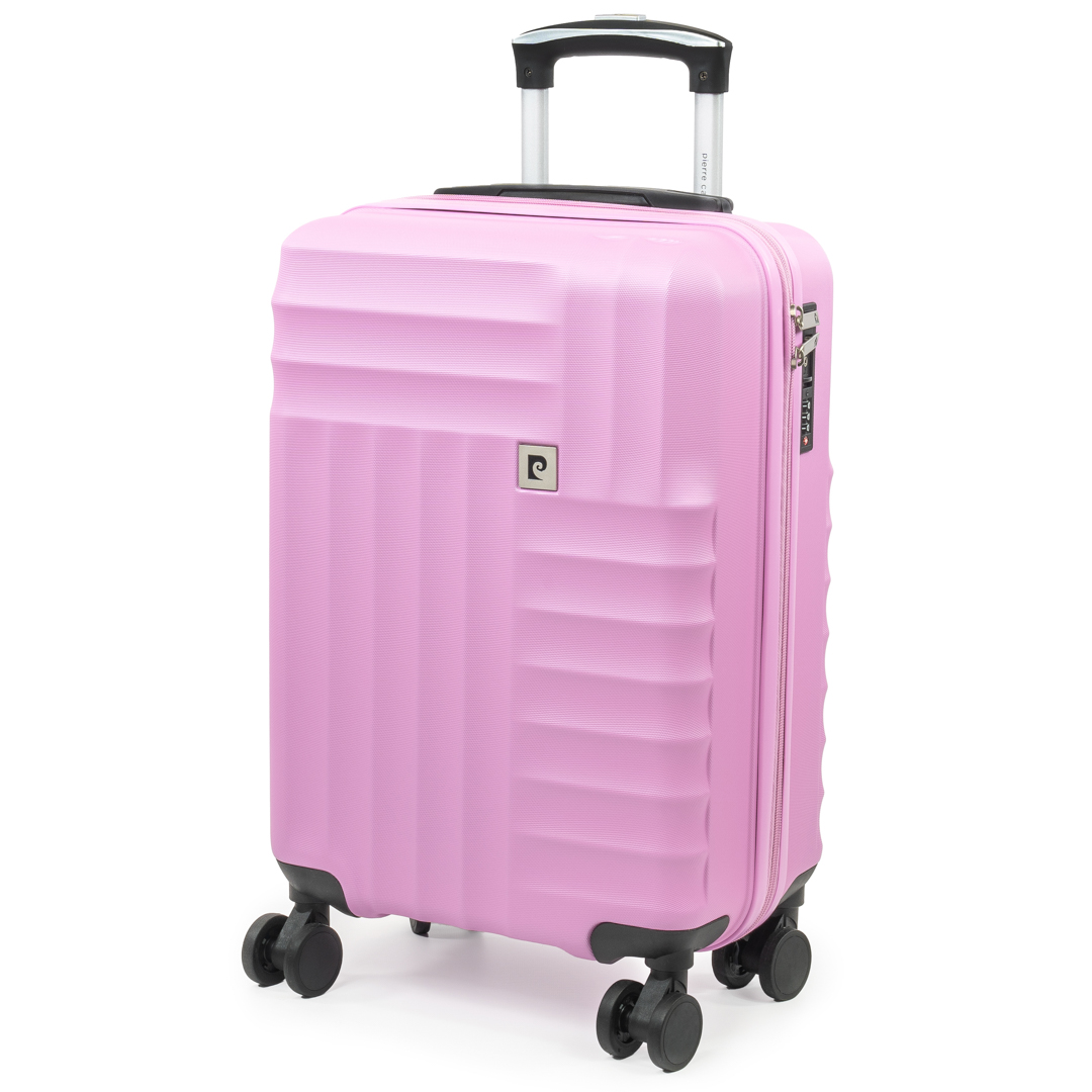 Pierre Cardin Men's   Pink Soleil Cabin Suitcase Hard Shell in Size M, BrandAlley