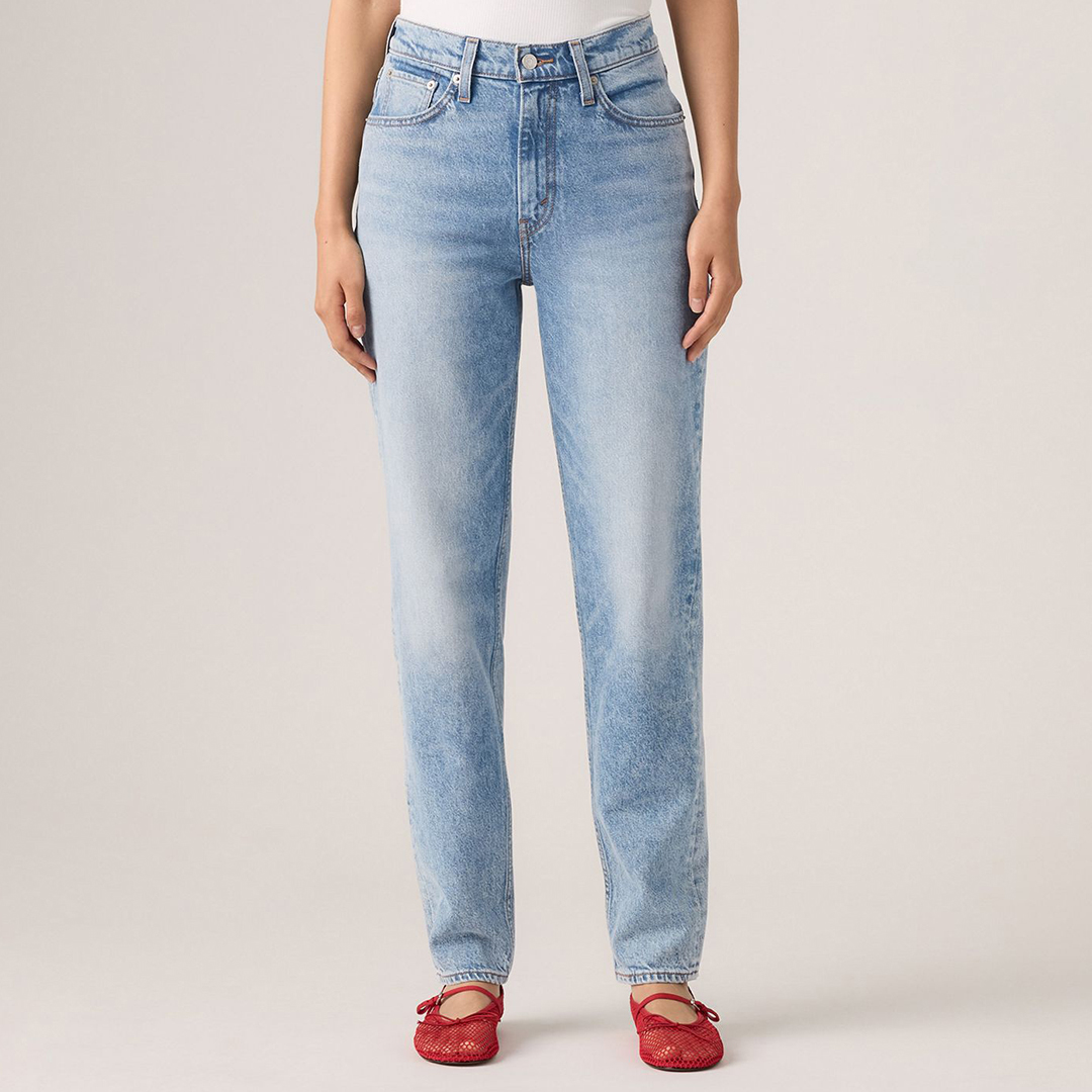 Levi's Blue 80s Mom Jean - Size 34 32
