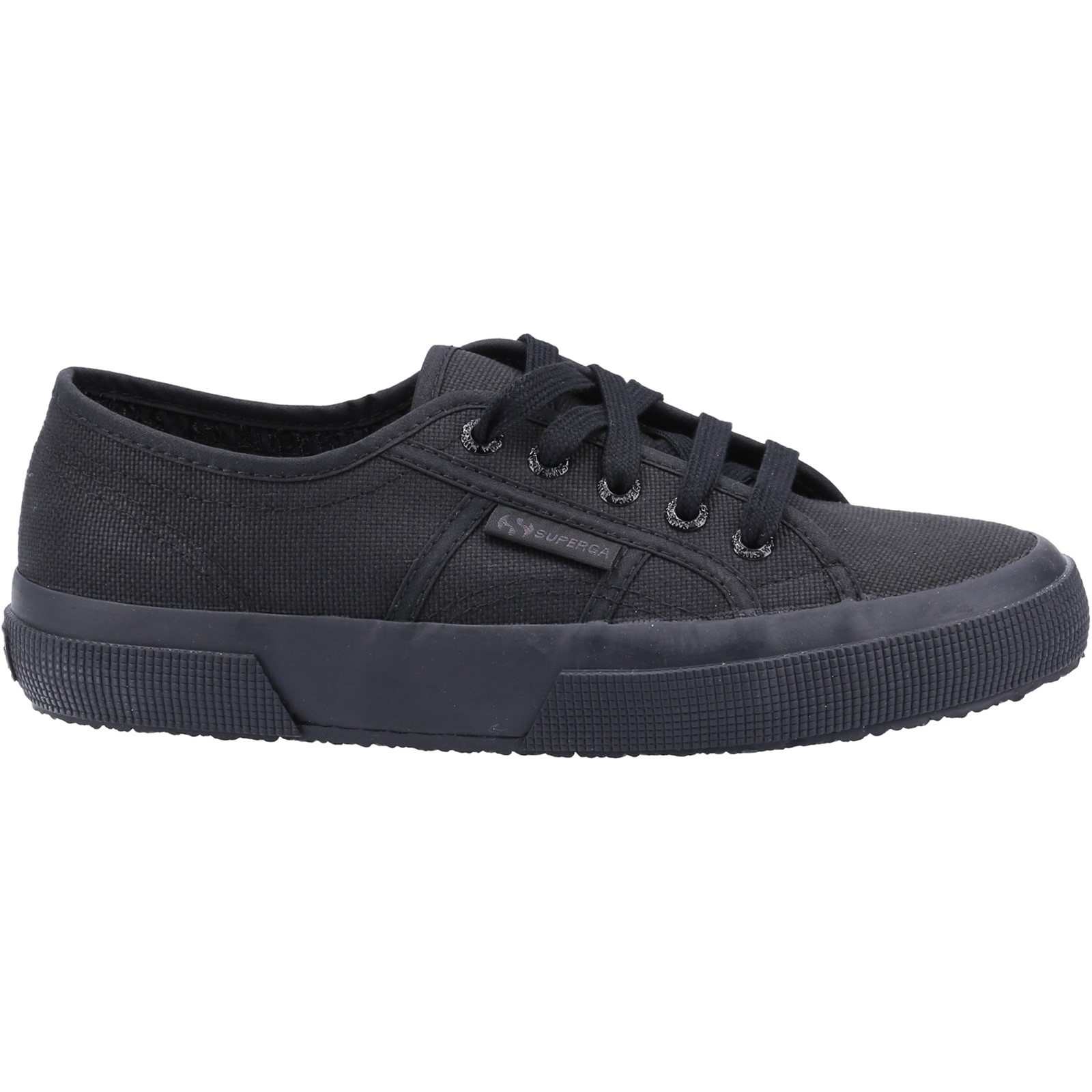 Superga Women's  2750 Cotu Classic Black Shoes in Size 3.5, BrandAlley