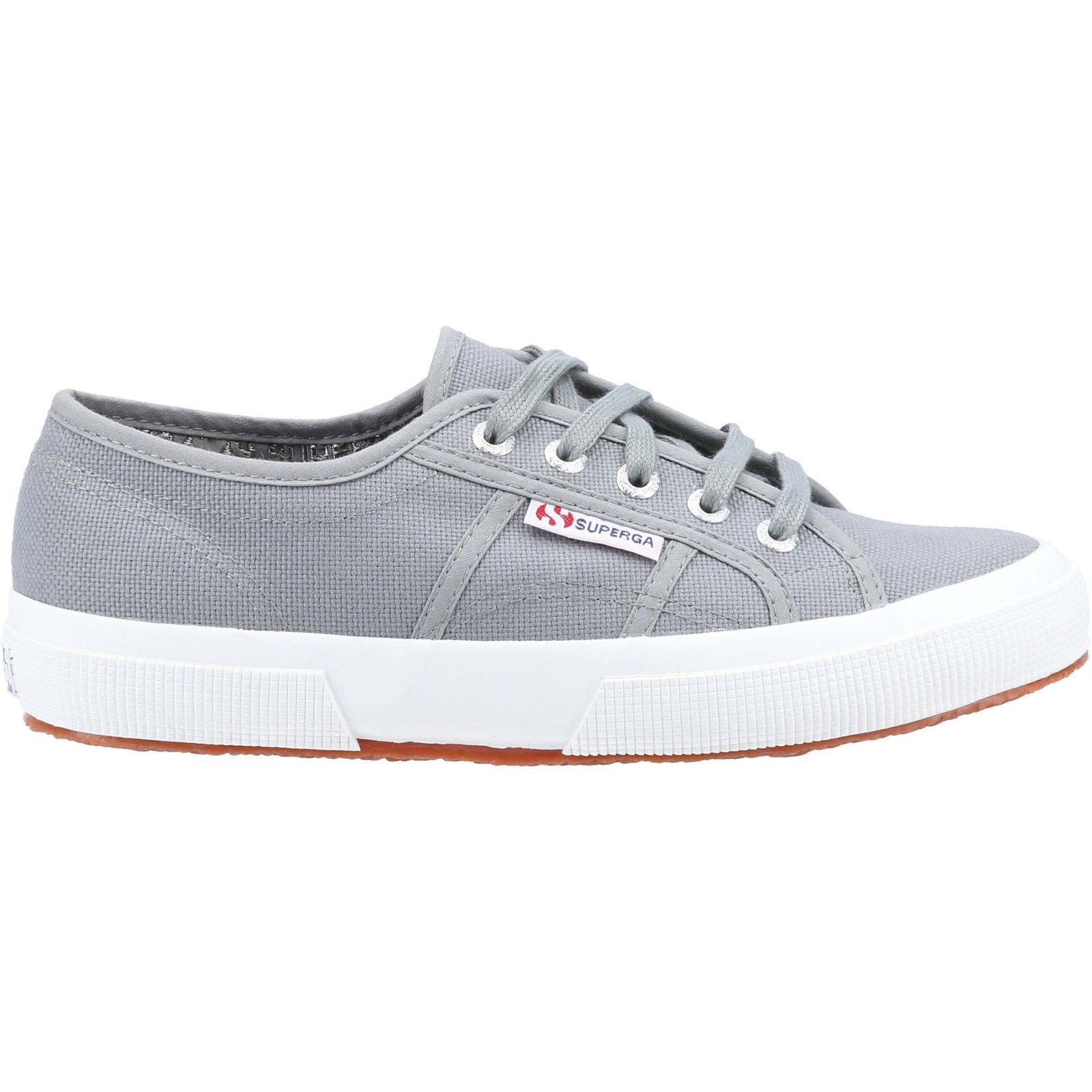 Superga Women's   Grey 2750 Cotu Classic Shoes in Size 3.5, BrandAlley