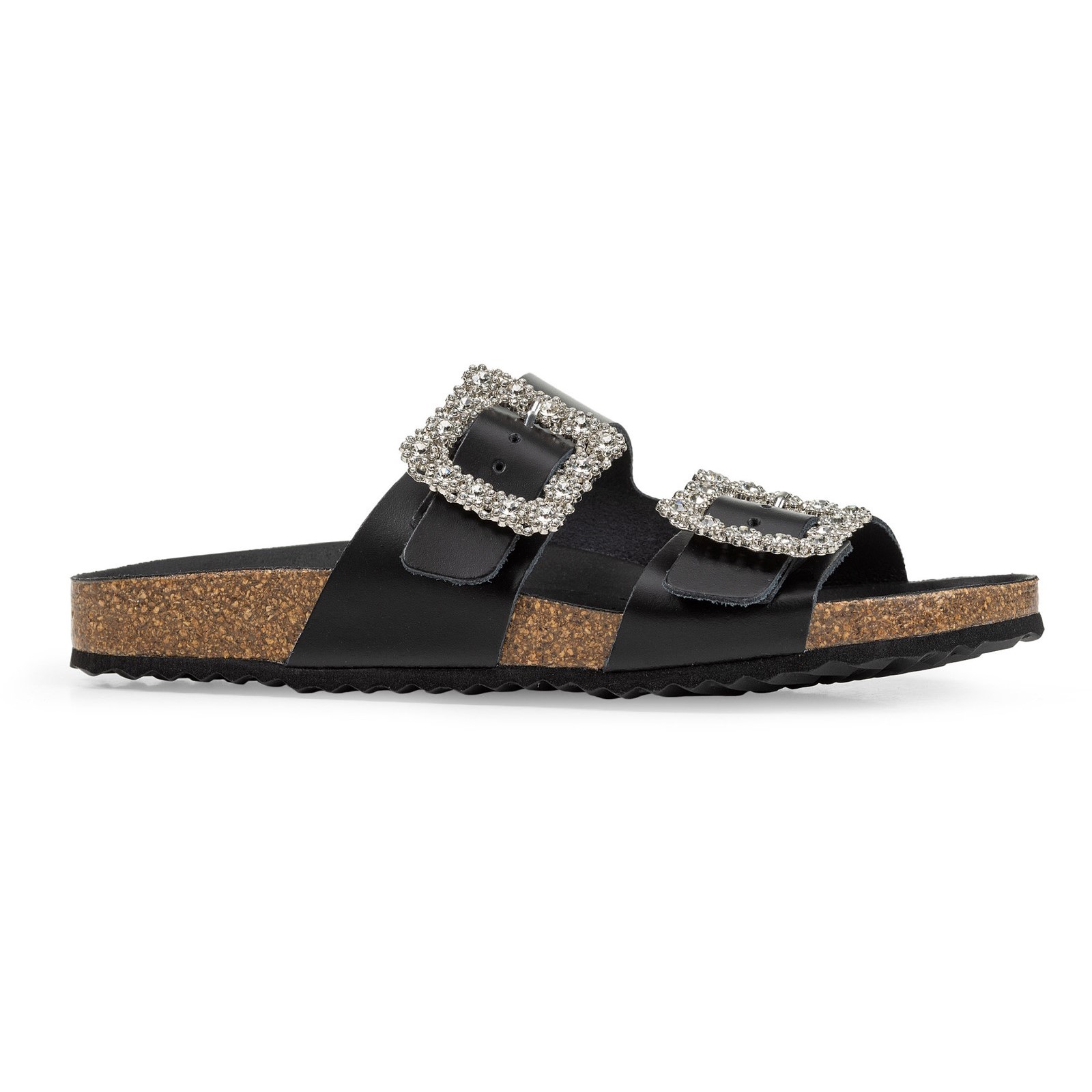 Geox Women's   Black D Brionia R Sandals in Size 7.5, BrandAlley