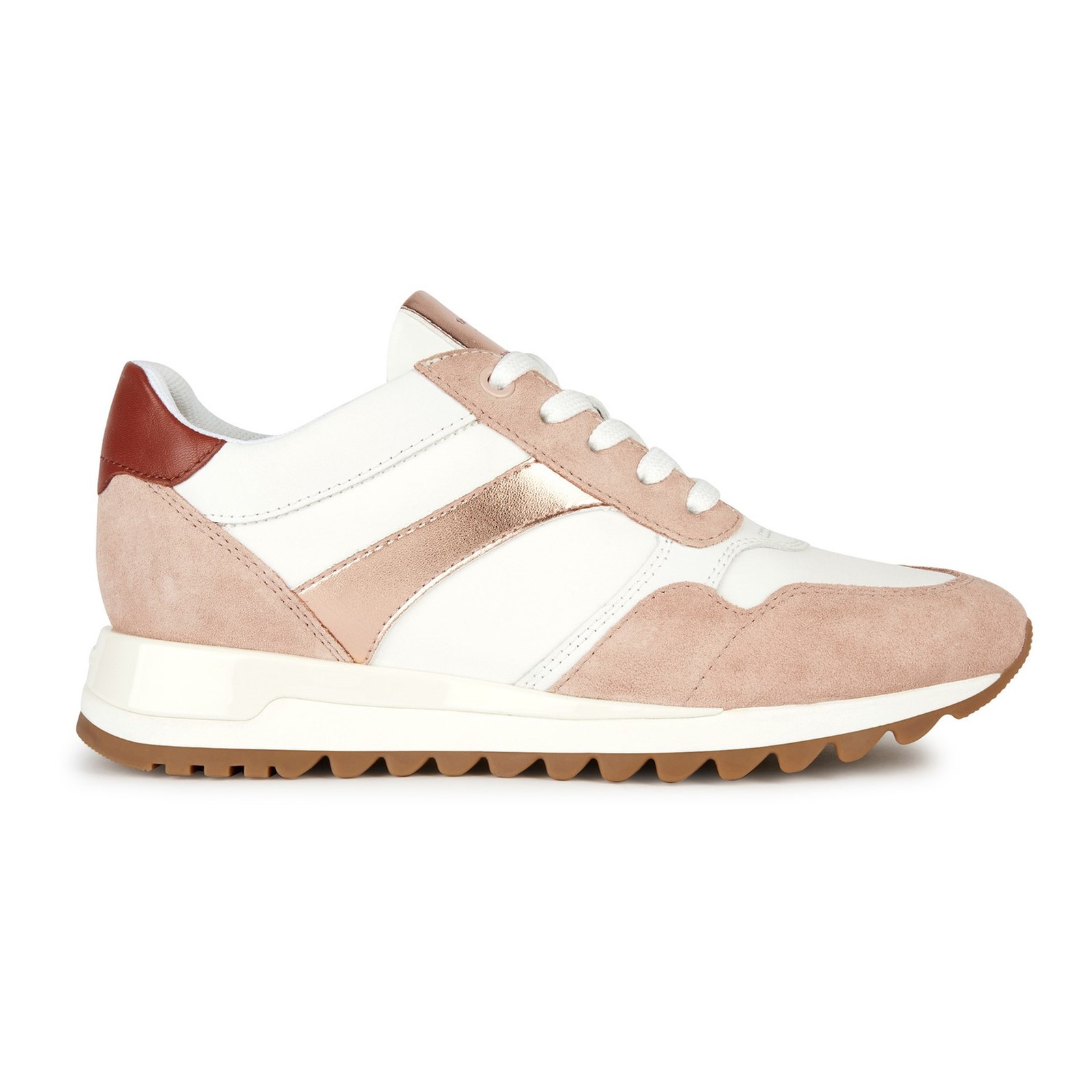 Geox Women's  D Tabelya A Nude Sneakers in Size 7, BrandAlley