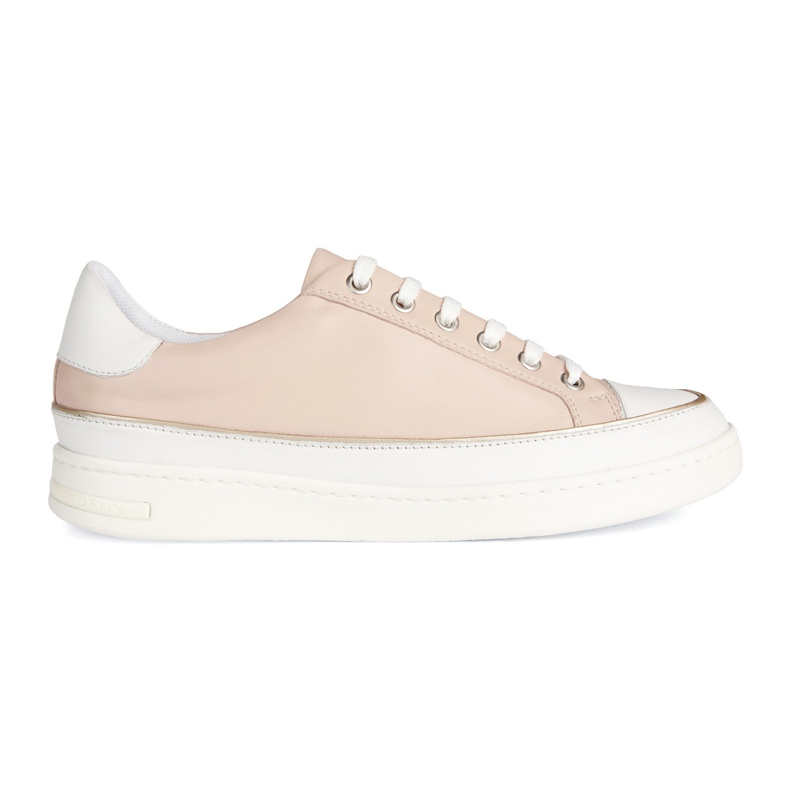 Geox Women's  D Jaysen A Beige Sneakers in Size 4, BrandAlley