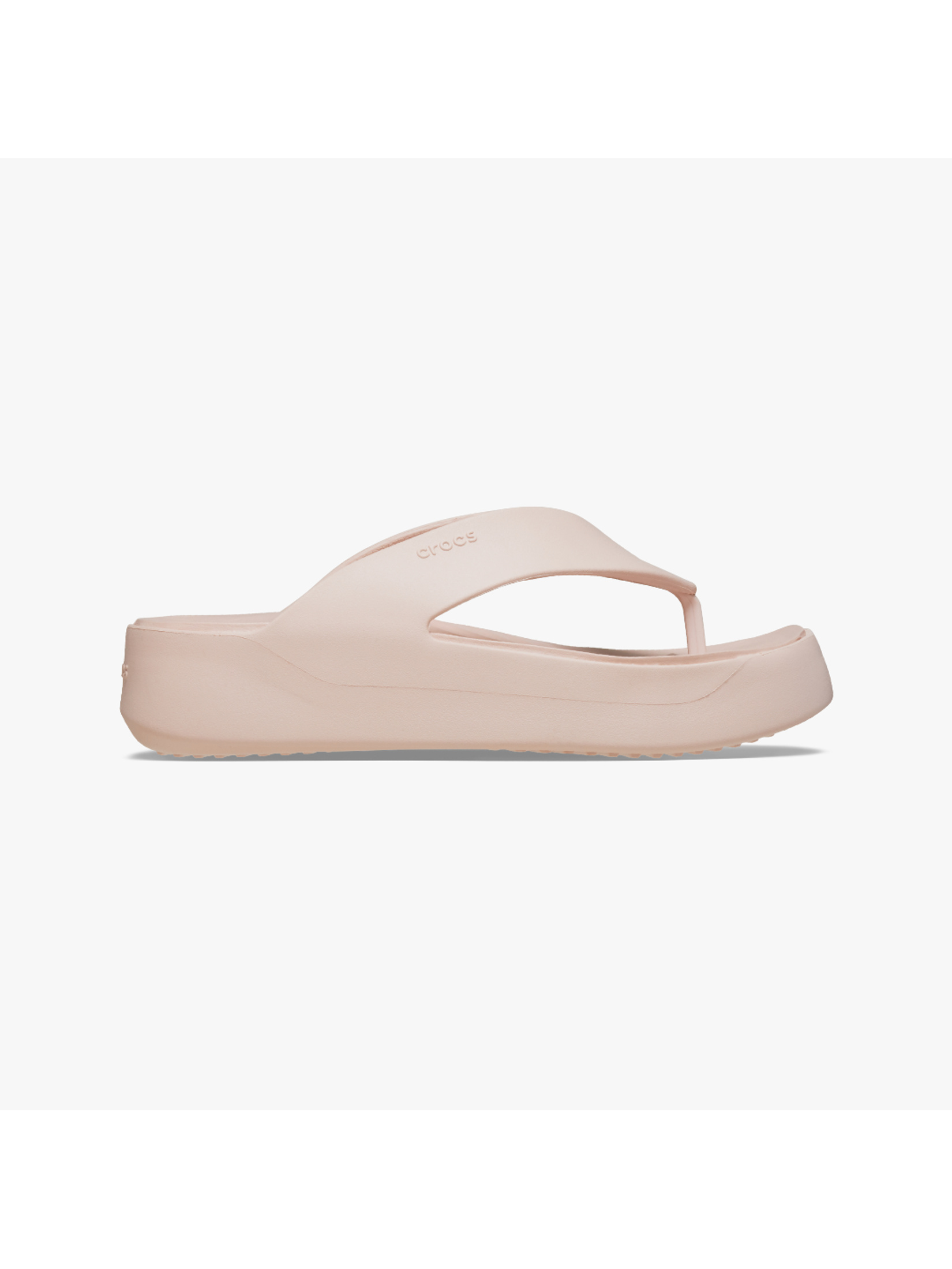 Crocs Women's  Blush Pink 209410-6ur Flat Sandals in Size 7, BrandAlley