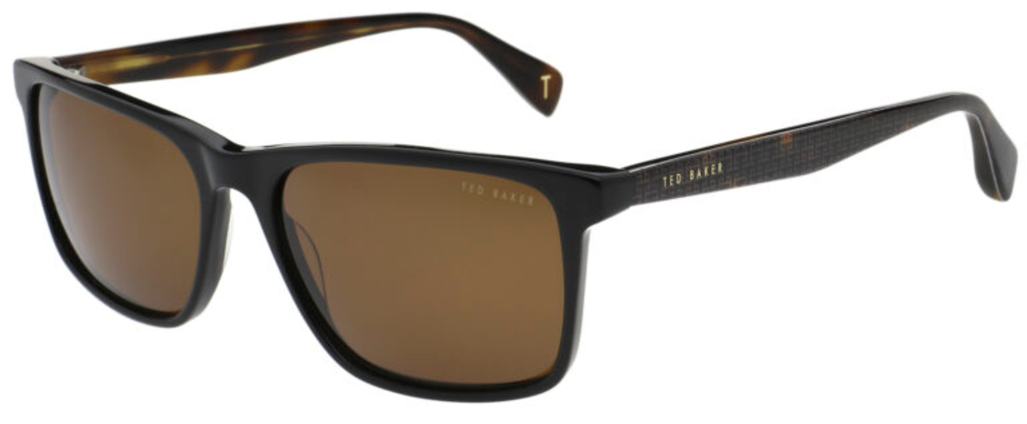 Ted Baker Men's   Brown  Tortoise/ Sunglasses in Size 16, BrandAlley
