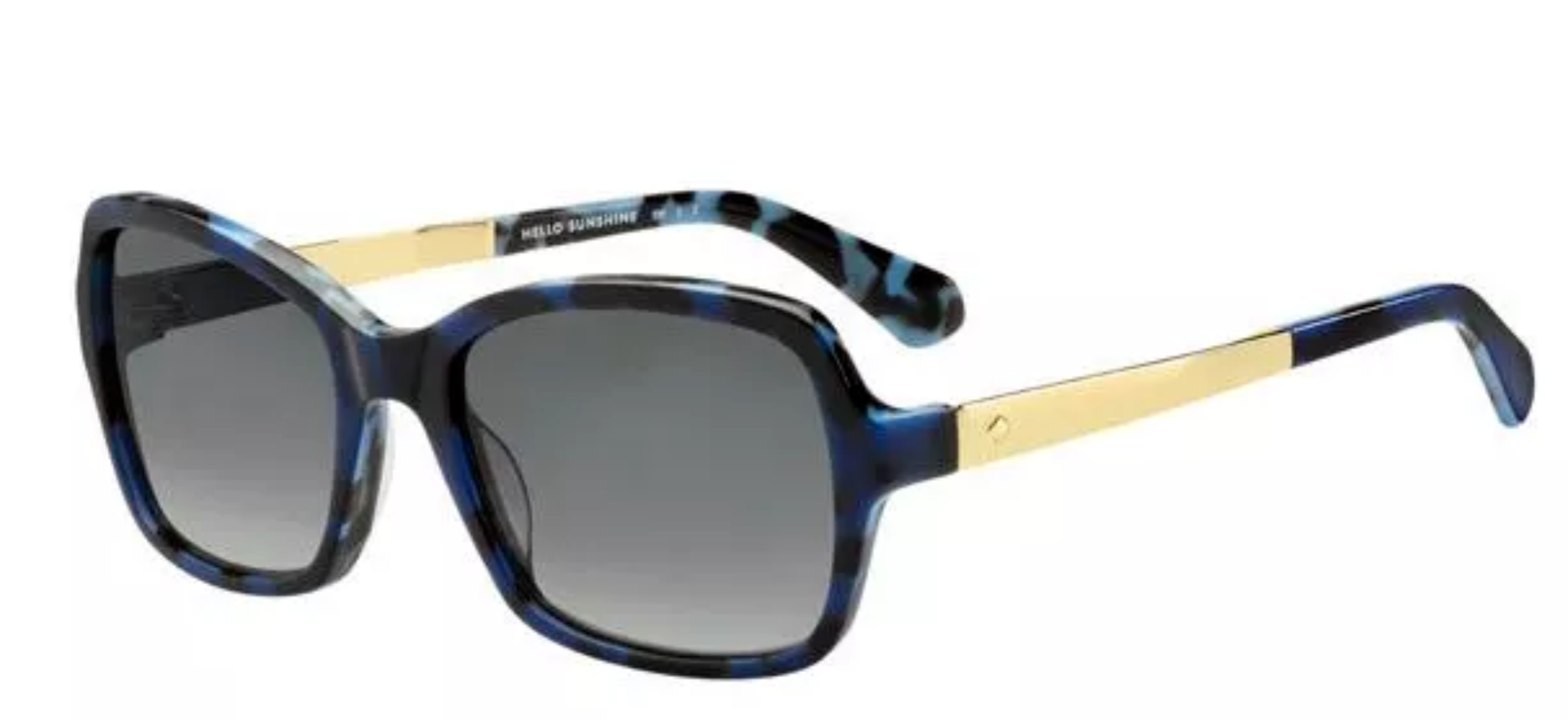 Kate Spade Women's   Blue Tortoise/Grey Lens Sunglasses in Size 19, BrandAlley