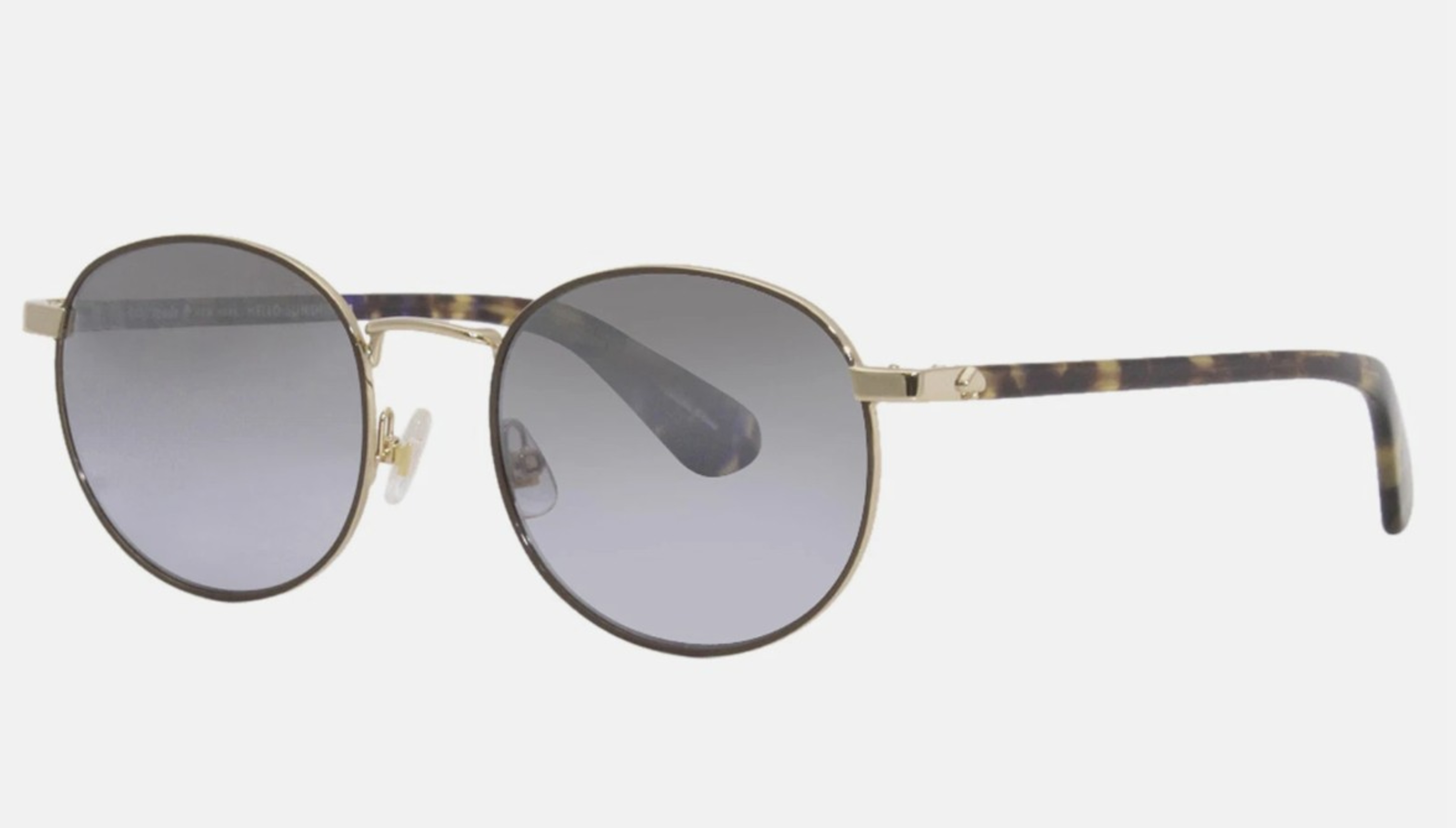 Kate Spade Women's   Grey Black Gold/ Lens Sunglasses in Size 19, BrandAlley