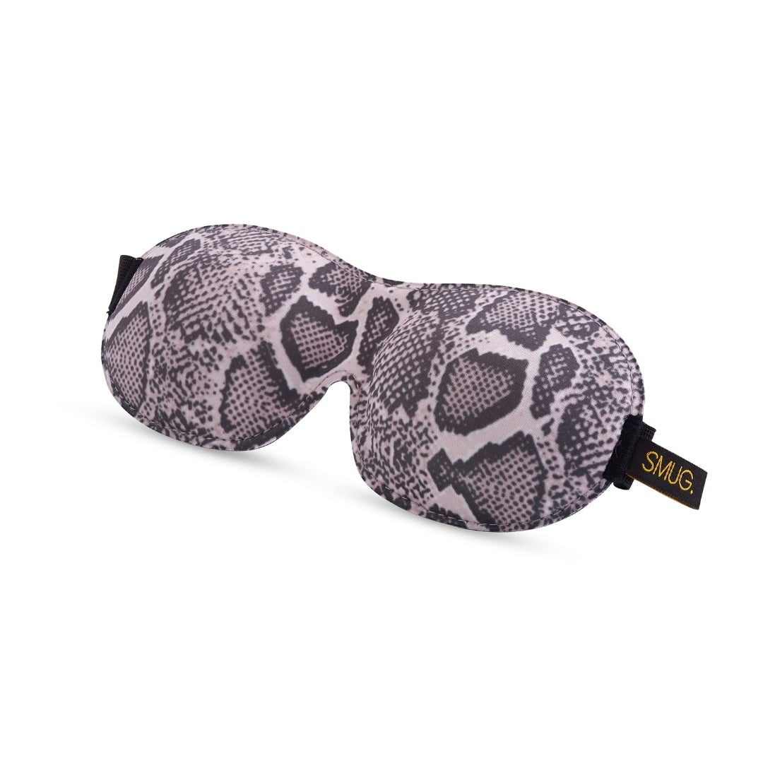 Smug Men's  Contoured 3D Blackout Sleep Mask - Snake Print , BrandAlley