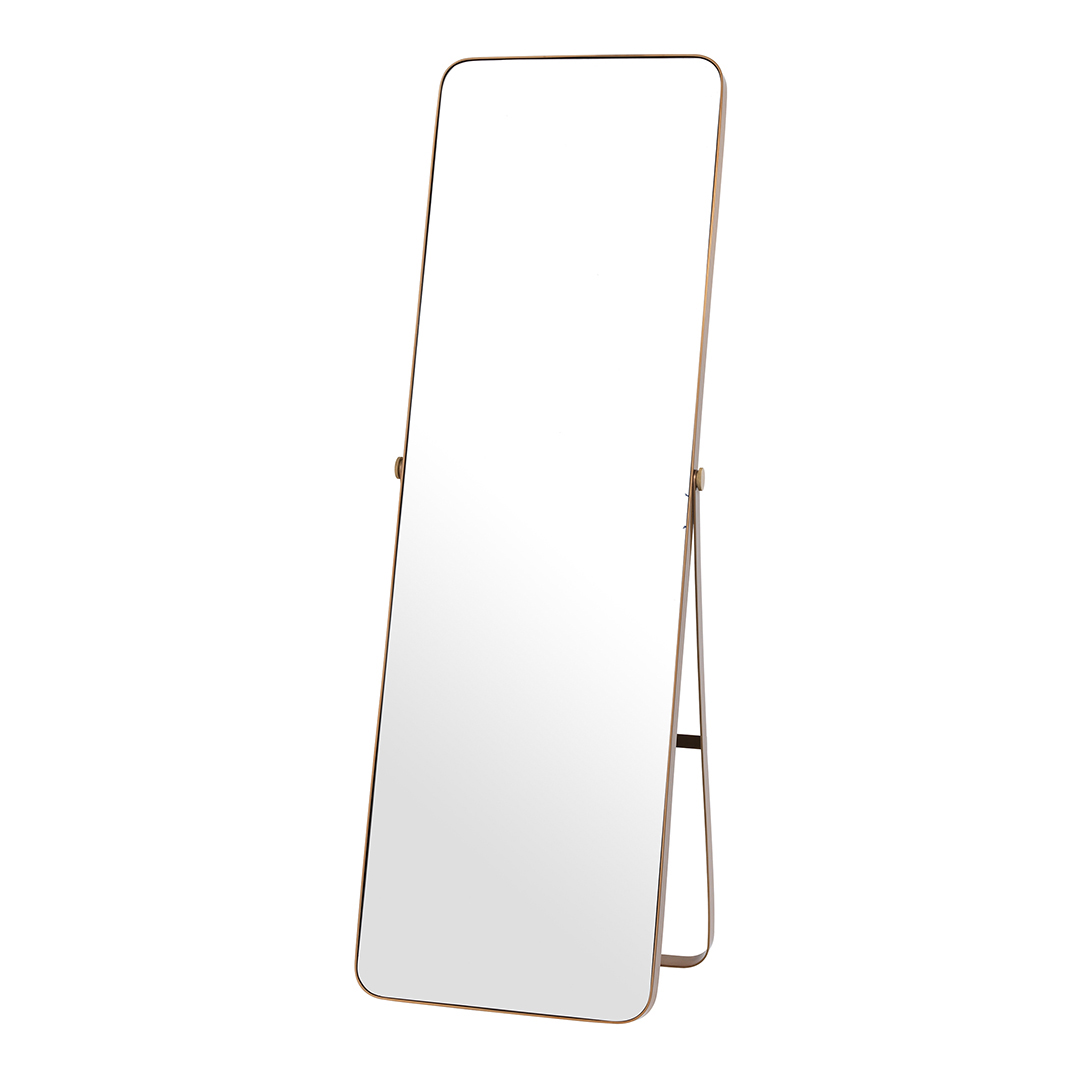 Eichholtz   Hardwick Brushed Brass Finish Mirror in Size 4, BrandAlley