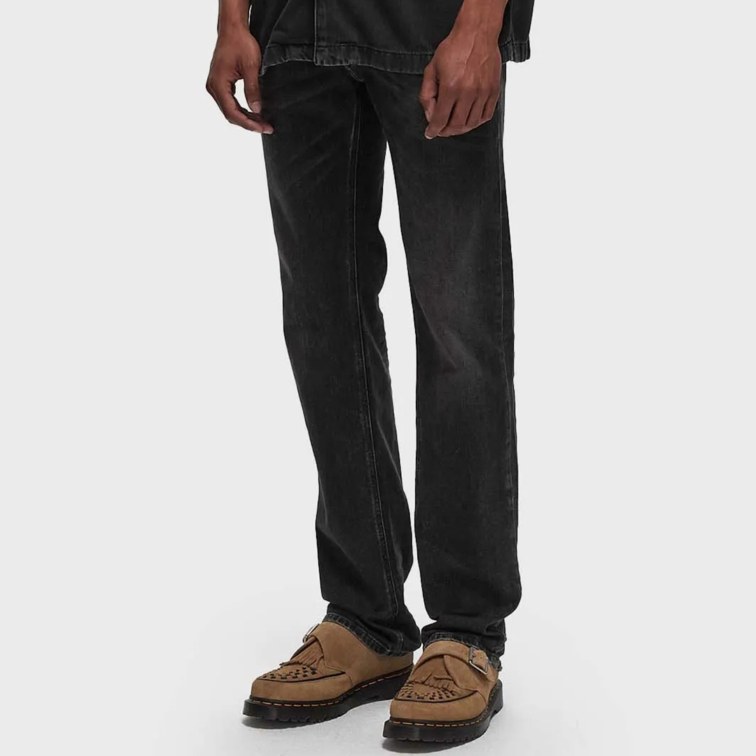 Diesel Men's   Black 1985 Larkee Straight Stretch Jeans in Size 34 32, BrandAlley
