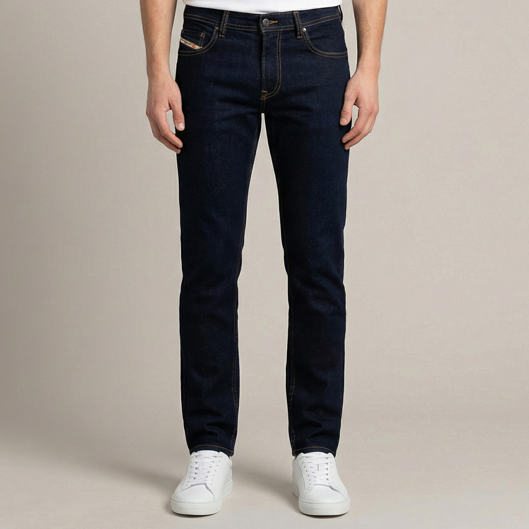 Diesel Men's  Navy Thommer Jeans in Size 32 34, BrandAlley