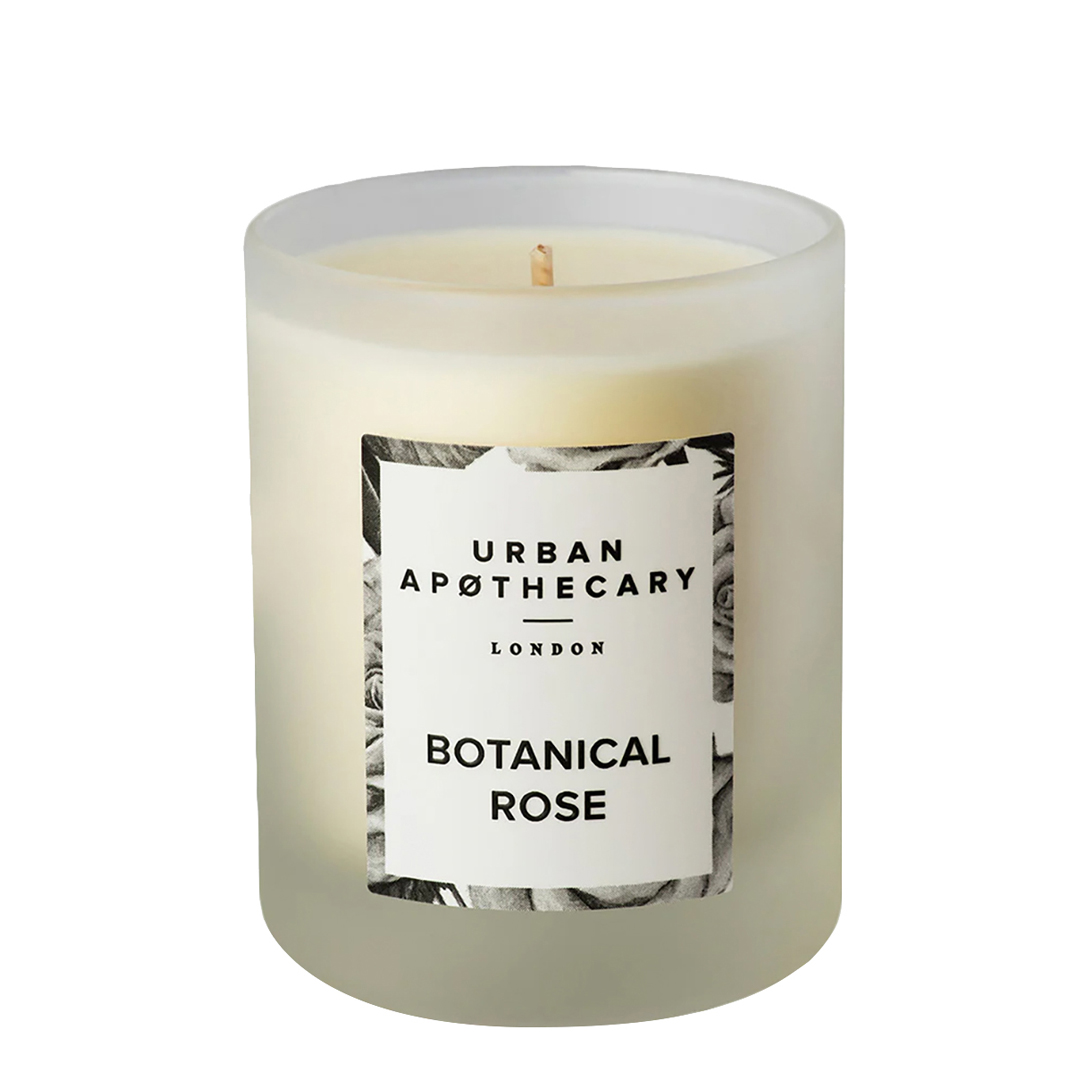 Urban Apothecary     Botanical Rose Luxury Candle 70G in Size 70g, BrandAlley