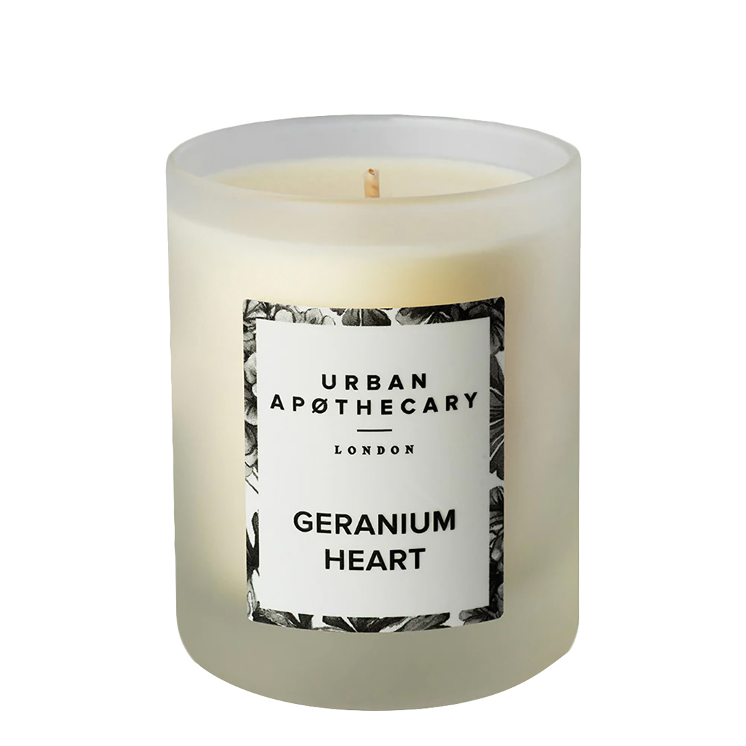Urban Apothecary     Geranium Heart Luxury Candle 70G in Size 70g, BrandAlley