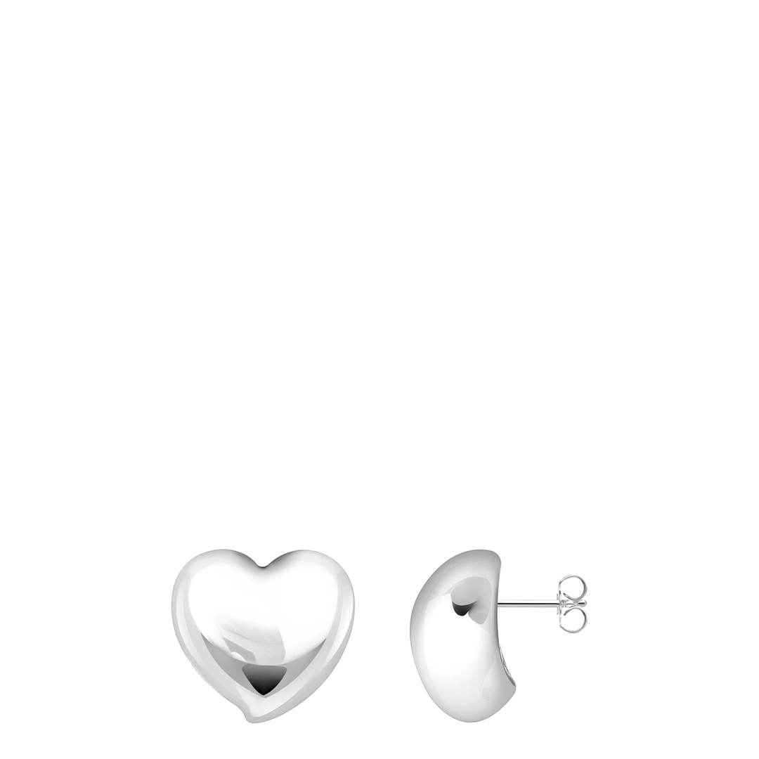 Thomas Sabo Women's   Silver Sterling Heart Shape Stud Earrings , BrandAlley