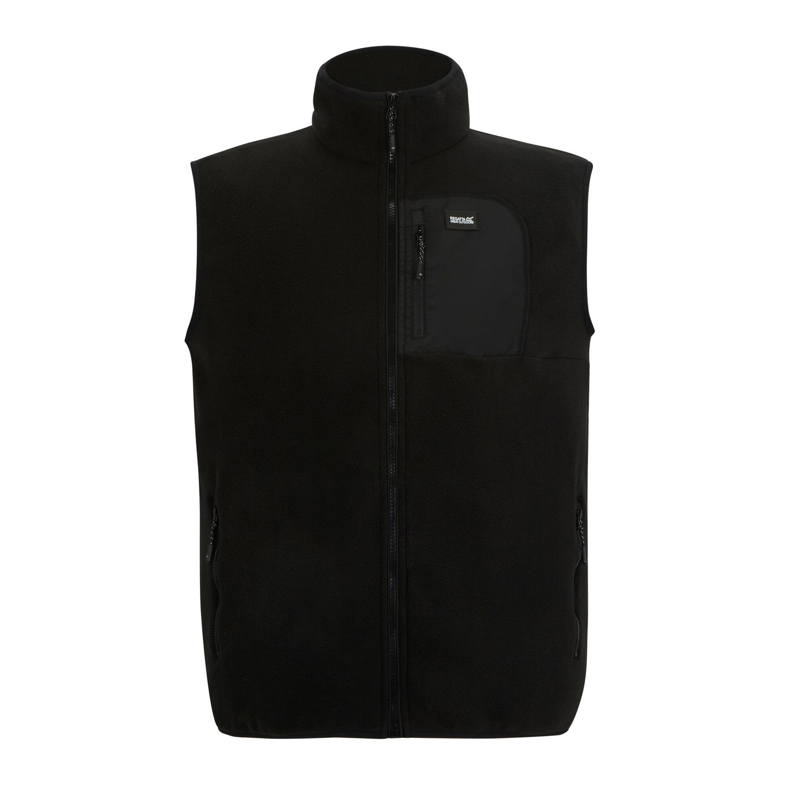 Regatta Men's  Gilet Frankie Polyester Black in Size 3XL, BrandAlley