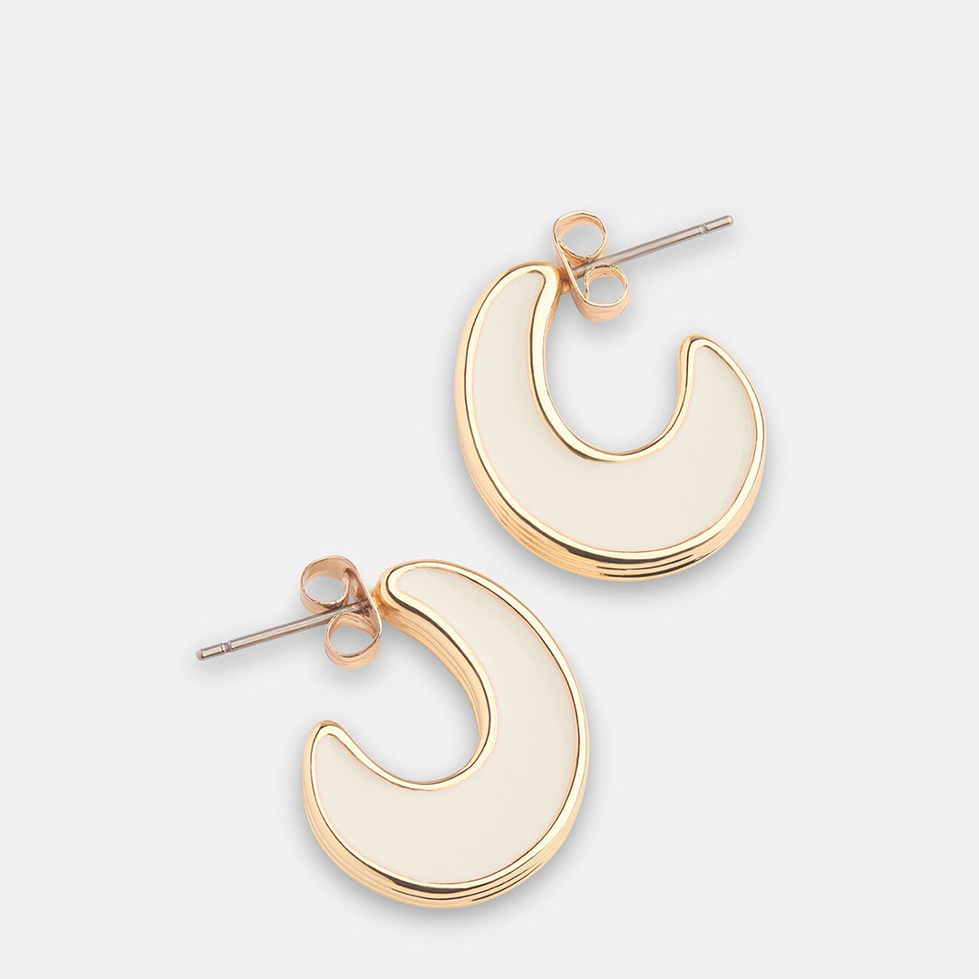 WHISTLES Women's   Blue Double Enamel Earrings , BrandAlley