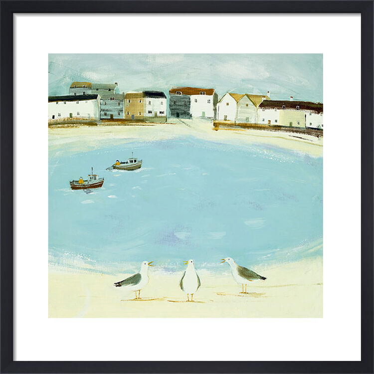 Hannah Cole  Waiting for the Catch Framed Art Print by  43cm x 43cm , BrandAlley