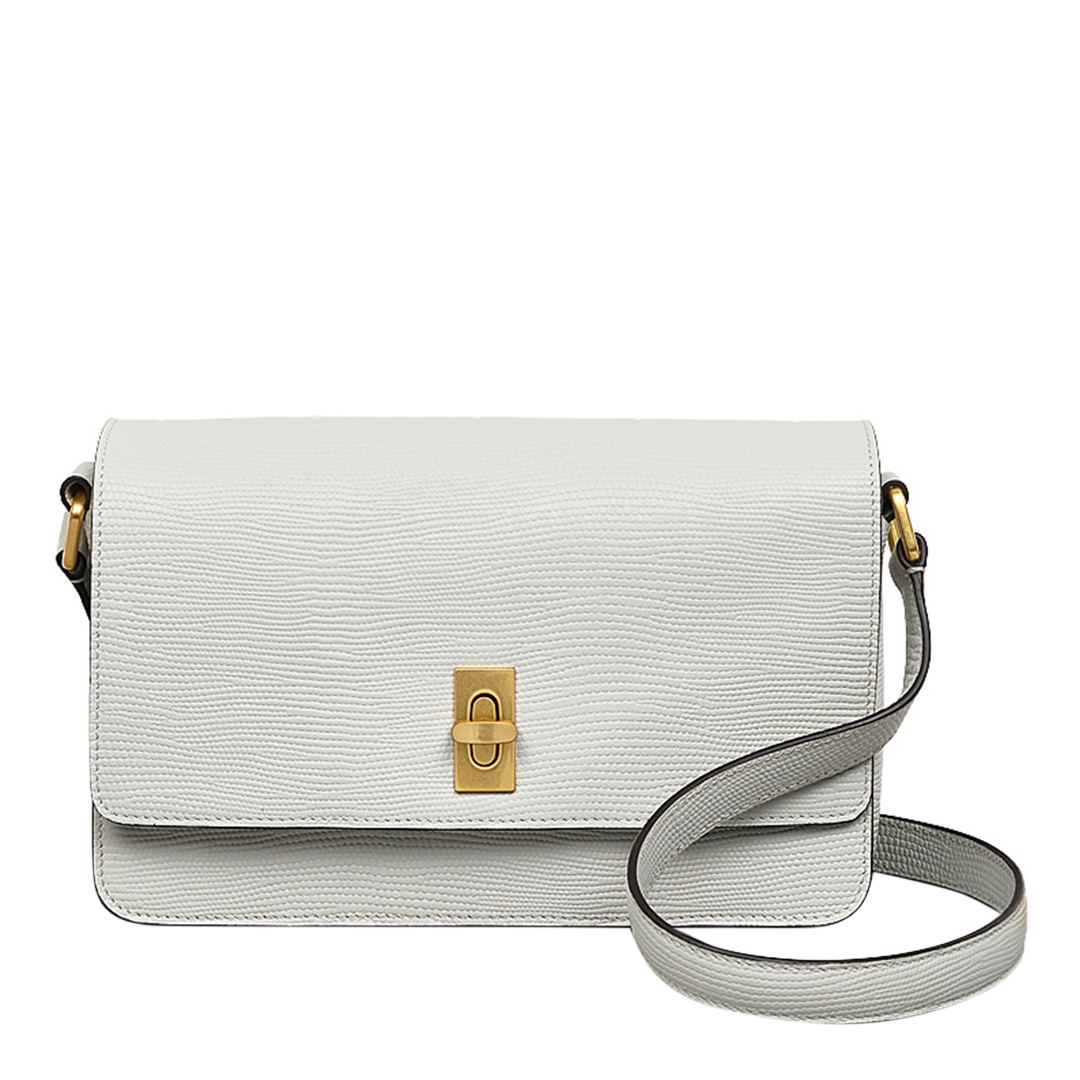 Radley Women's  Mist Threadneedle Street Small Flapover Cross Body Bag in Size Small, BrandAlley